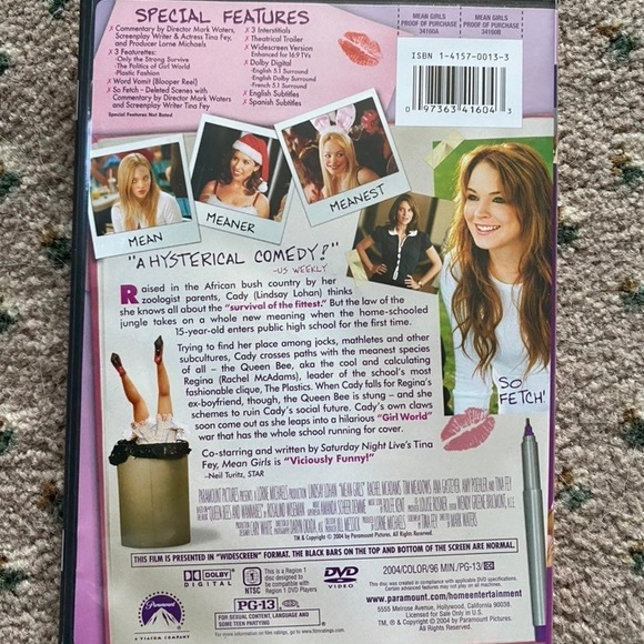 Mean Girls DVD - Picture 2 of 4